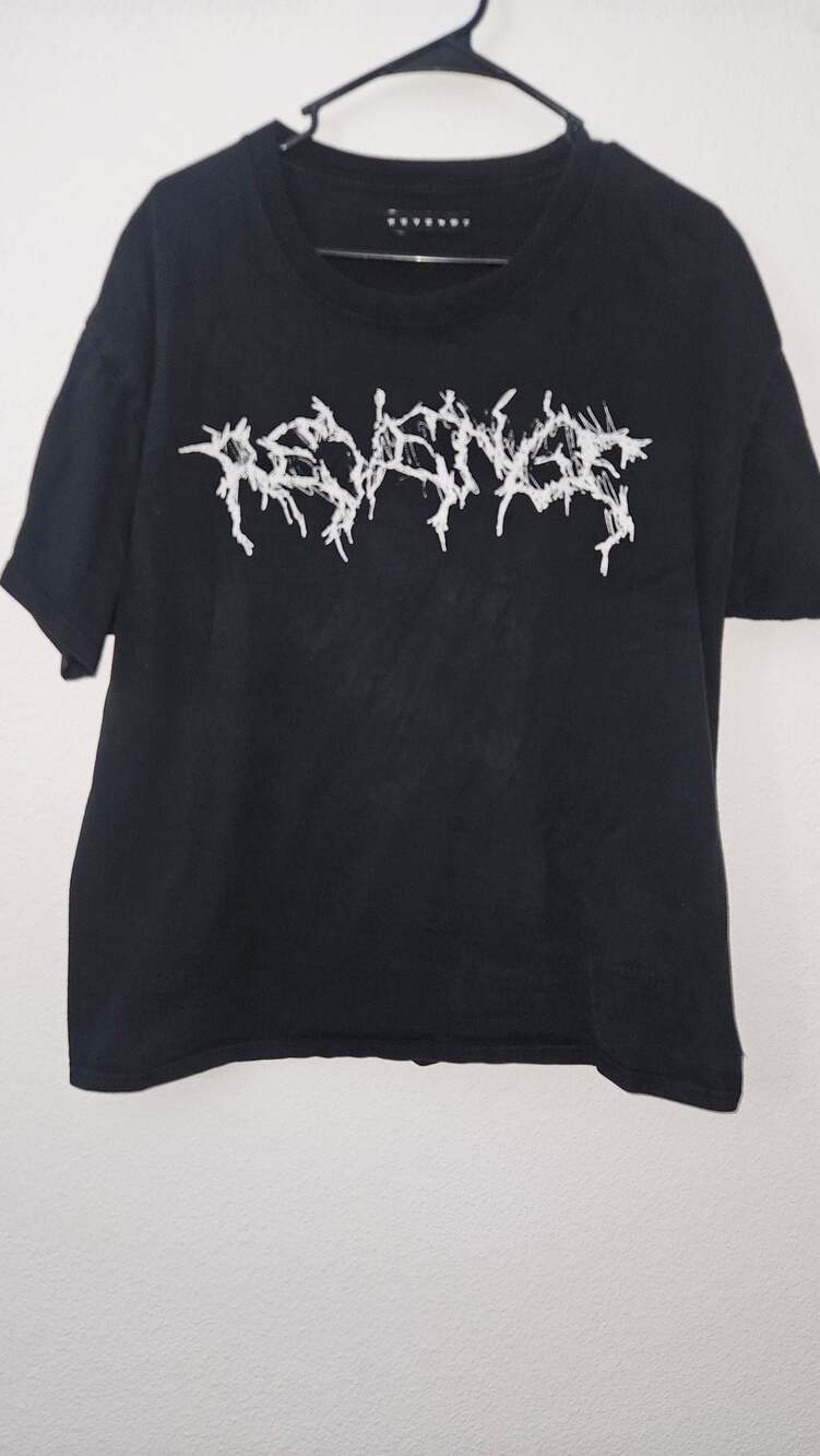 Revenge XXXTENTACION Devil Horns Graphic T-Shirt